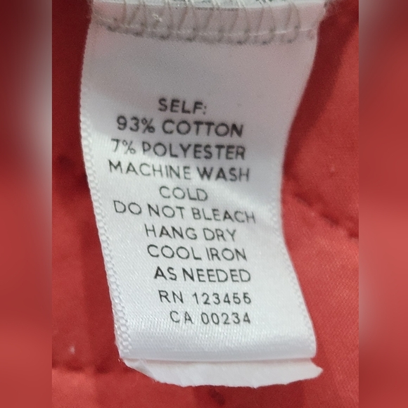 LORD & TAYLOR- Design Lab:Gray Button-Up Ribbed Top - Picture 5 of 5